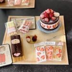 ハート苺のバレンタインケーキset