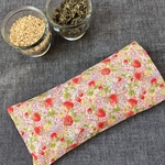 いちご🍓柄　玄米よもぎカイロ　アイピロー　肩こり　よもぎorほうじ茶  眼精疲労　ホット&クール　アイマスク　玄米カイロ　エコ　温パック　ドライアイ　温活　温罨法
