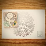 【送料無料】ハナ　ブローチ　ミナペルホネン生地使用