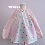 可愛らしい女の子スモック100サイズ