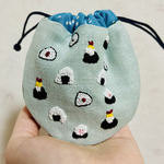 美味しいミニ巾着 おむすび(のり塩・梅・鮭・天むす)
