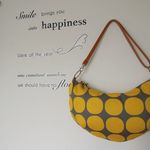 2way 軽量バッグ♪ 北欧スタイル  アートなドット