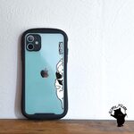 犬のクリアスマホケース iPhone15/14/13/12/11/XR/XS/X/8/7/SE3/SE2