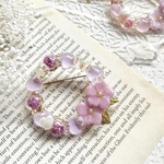  𝕊𝕒𝕜𝕦𝕣𝕒 𝕤𝕒𝕜𝕦 ｼﾘｰｽﾞ🌸 サークルブローチ/桜/さくら/入園入学/卒園卒業/レジン
