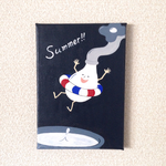 SUMMER! (ミニキャンバスアート・原画)