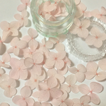 紫陽花☆ライトピンク40輪☆プリザーブドフラワーあじさい☆レジン