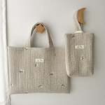 【6255様専用】フラワー／刺繍ヌビのレッスンバッグと上履き入れ（送料込み）