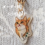 【オーダー用】世界にひとつ うちの子チャーム⭐︎猫