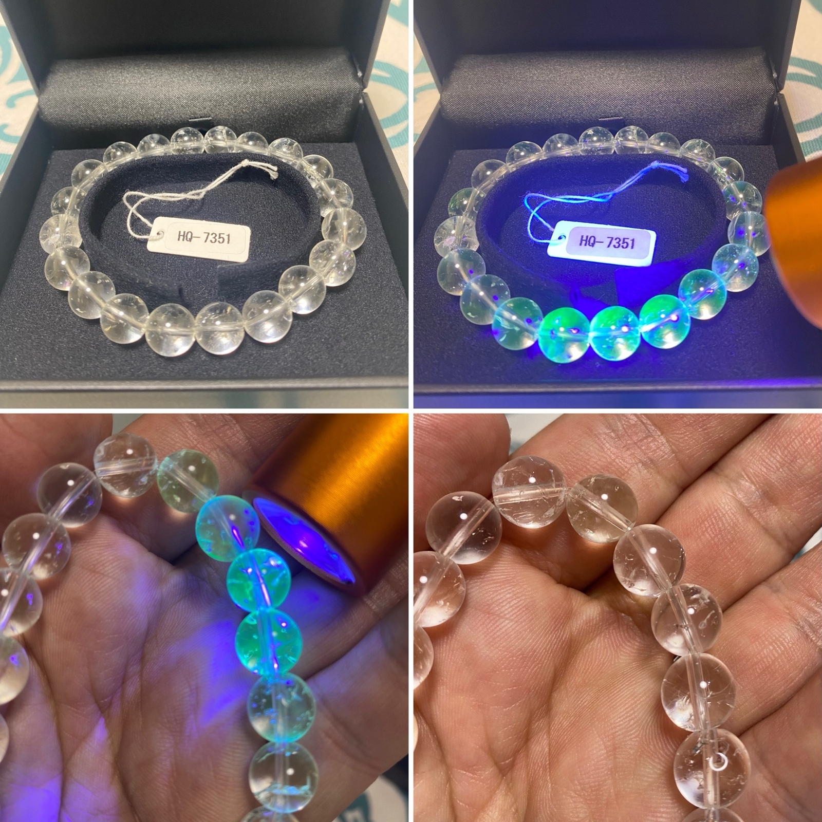 【希少石】10㎜　ハイアライトオパールブレスレット 希少石】10㎜ ハイアライトオパールブレスレット 【公式通販】