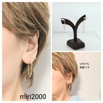 ﾊﾟｰﾙとﾍﾟﾀﾙﾁｪｰﾝのwﾌｪｲｽ*私ｻｲｽﾞのｲﾔｰｶﾌ*選べるｻｲｽﾞ*痛くないｲﾔﾘﾝｸﾞ*ｲﾔｰｶﾌ*