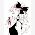 835.teatea.オリジナル 人物ステッカー