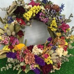 再販＊花屋さんが作った大っきなドライリース Ｎo.妙義