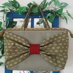 和柄ファスナーバッグ