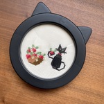 【送料込】ねこねこストロベリー🍓フレーム入り