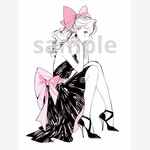 989.teatea.オリジナル 人物ステッカー