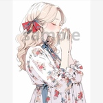 1026.teatea.オリジナル 人物ステッカー