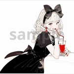 1044.teatea.オリジナル 人物ステッカー