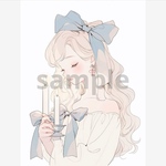 1104.teatea.オリジナル 人物ステッカー
