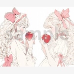 1129.teatea.オリジナル 人物ステッカー