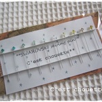 ハンドメイドまち針*スワロフスキー小・黄・緑系