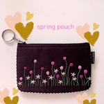 【新作１点のみ】spring pouch