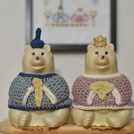 【NEW】しろくま貯金箱用 ひな祭りセット