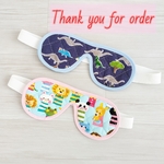 【オーダー完成】　こども用アイマスク【A121】【A153】キルティング　モンテッソーリ　幼稚園
