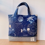 【ａ様ご予約品】★お道具袋＊宇宙ステーションがカッコイイ☆ネイビー★