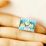 ミニチュアミニチュア　▪️猫さんとお花のチョコレート　　ハンドメイド