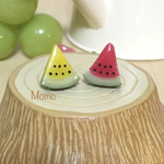 夏と言えば…スイカ🍉(大)ピアス