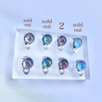 watercolor*̣̩⋆̩水彩クリップイヤリング✨