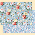 【50枚】Fabulous Fabricsペーパー♡Blue💙