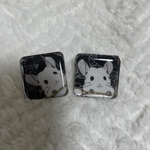 チンチラ　ピンバッジ　2個セット