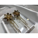 【#271ピアス 】ブライダルピアス　フォトウェディング　おおぶりピアス　ブライダル　ウェディング　ブライダルアクセサリー　ピアス　イヤリング　パール　結婚式　前撮り
