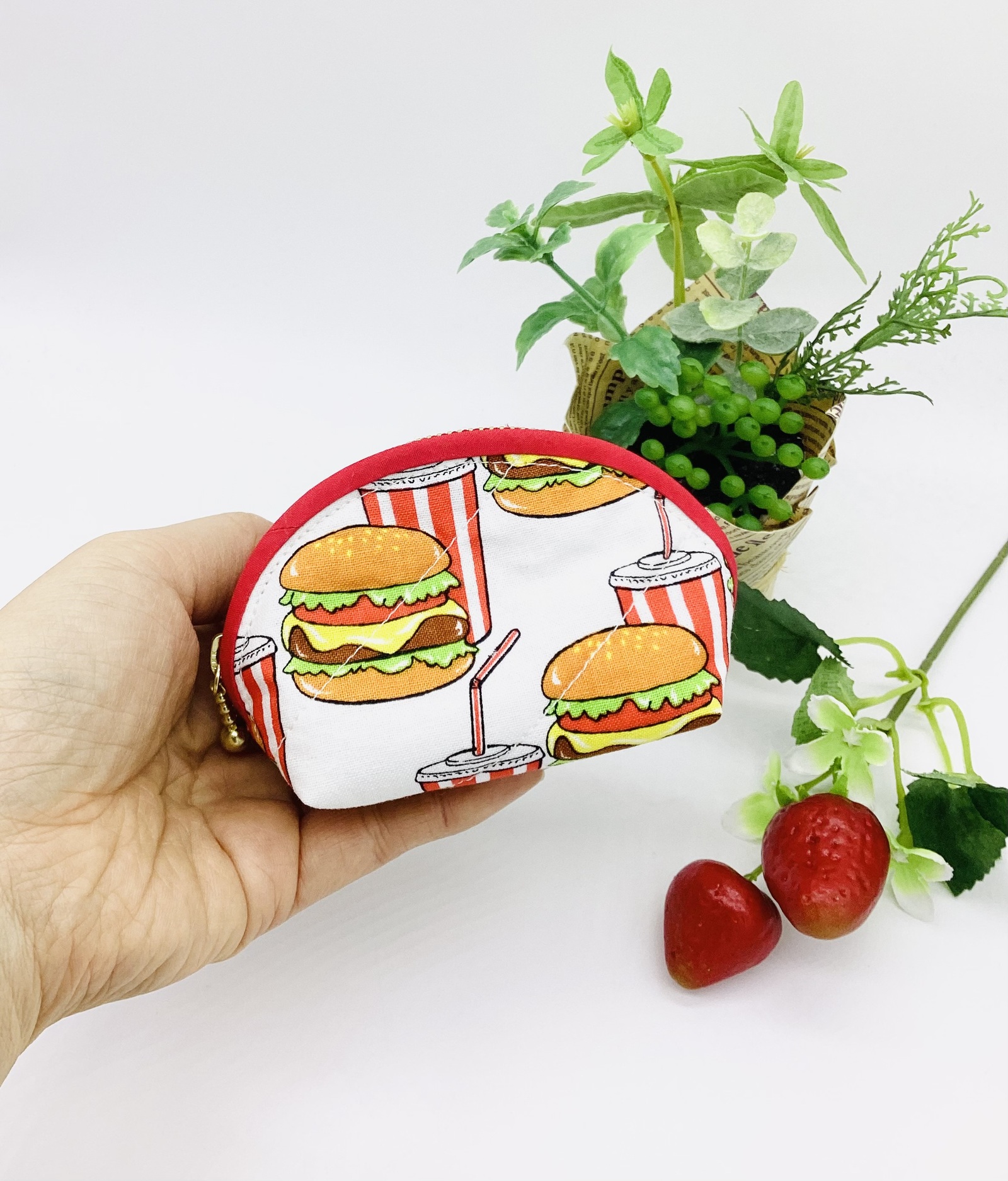 ハンバーガー - ポーチ・巾着袋の人気通販 | minne 国内最大級の