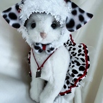 大きな耳のダルメシアン❤️ミニスカート