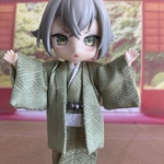 ねんどろいどどーる身長調整セットサイズ　男の子　着物　羽織　帯　#304