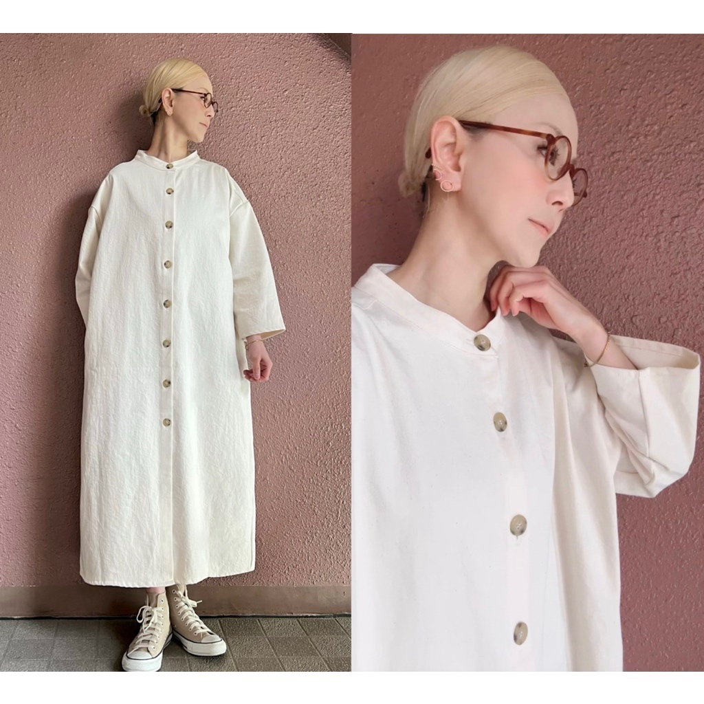 【美品】RATA 作家 渋くて格好良い大人のワンピース RATAさんの渋くて格好良い大人のワンピース