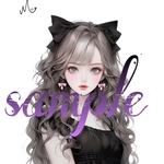 ℳ.オリジナルステッカー