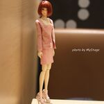 msdr-24-066　ピンクカーディガン、チューブトップドレスセット（momoko/ジェニーなど1/6人形用）
