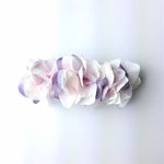 petal  barrette☆very pale pink×gradation purple