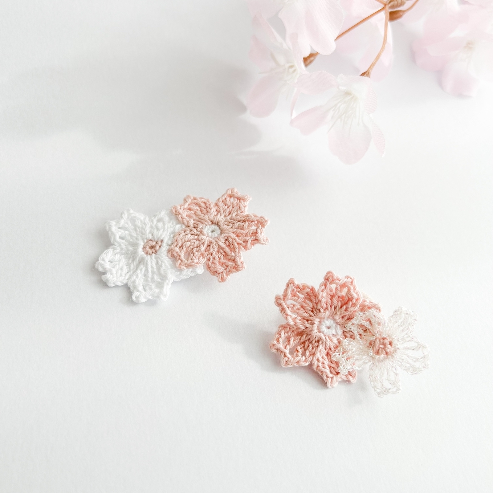 桜のヘアアクセサリーセット ✿ ベビー キッズ 卒園 入園 赤ちゃん 髪