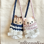 🐰 Sylvanian Families      お出かけケース　3個　【シルバニアファミリー　赤ちゃん　ハンドメイド　着せ替え　着せ替え服　ピンク　リボン　シルバニア】