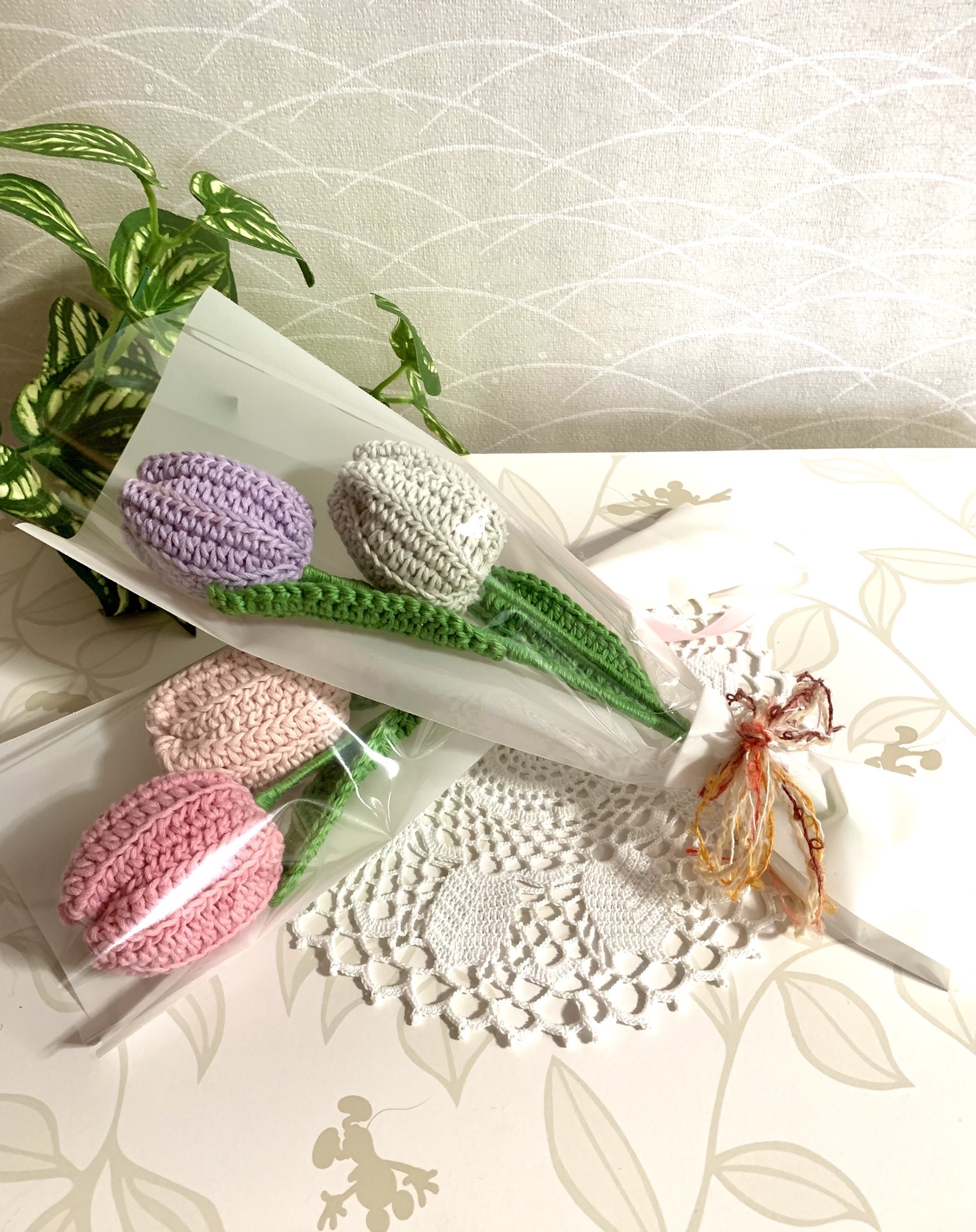 オーダーページ2】チューリップ 花束 あみぐるみ オーダーページ2