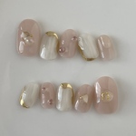 no.50 さくらピンクニュアンスネイルチップ