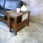 Side Rack Table（サイドテーブル/マガジンラック/サイドボード/アンティーク/ヴィンテージ）