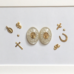 クロスコイン パールピアス