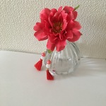 浴衣に♡ちょっぴりレトロな髪飾り
