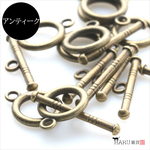 マンテル リング 10個(10組)セット★アンティーク★留め具 金具 アクセサリーパーツ
