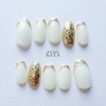 【期間限定価格】大人のGoldガラスフレンチ/n001